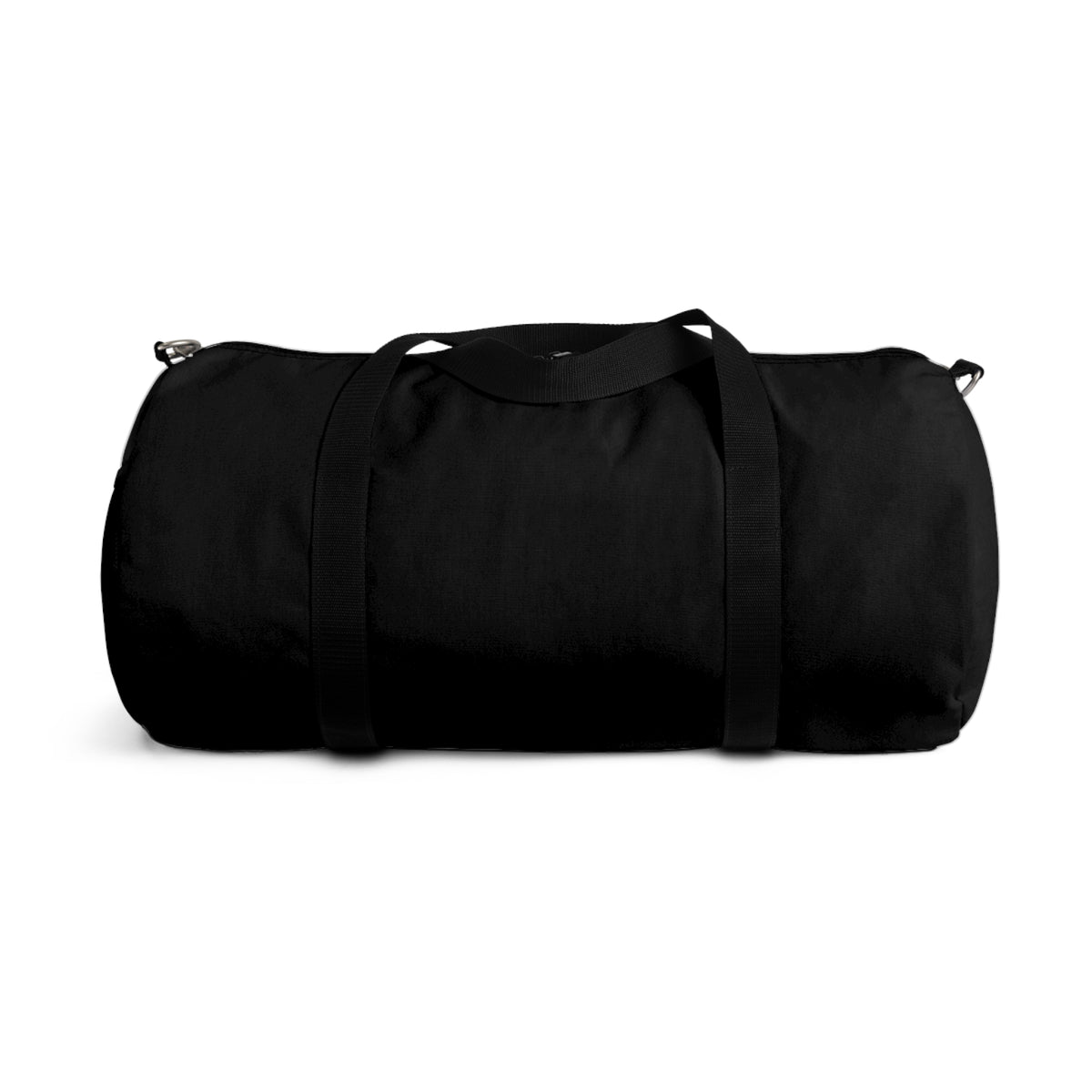 Black RUN THE GAME Duffel Bag