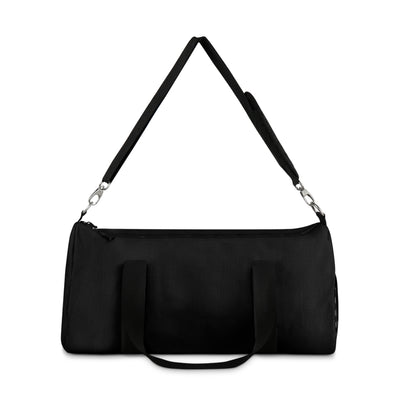 Black RUN THE GAME Duffel Bag