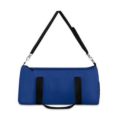 Blue RUN THE GAME Duffel Bag