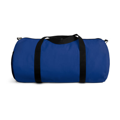 Blue RUN THE GAME Duffel Bag