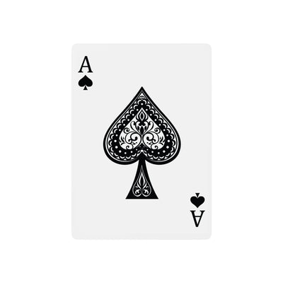 Run The Game Poker Playing Cards