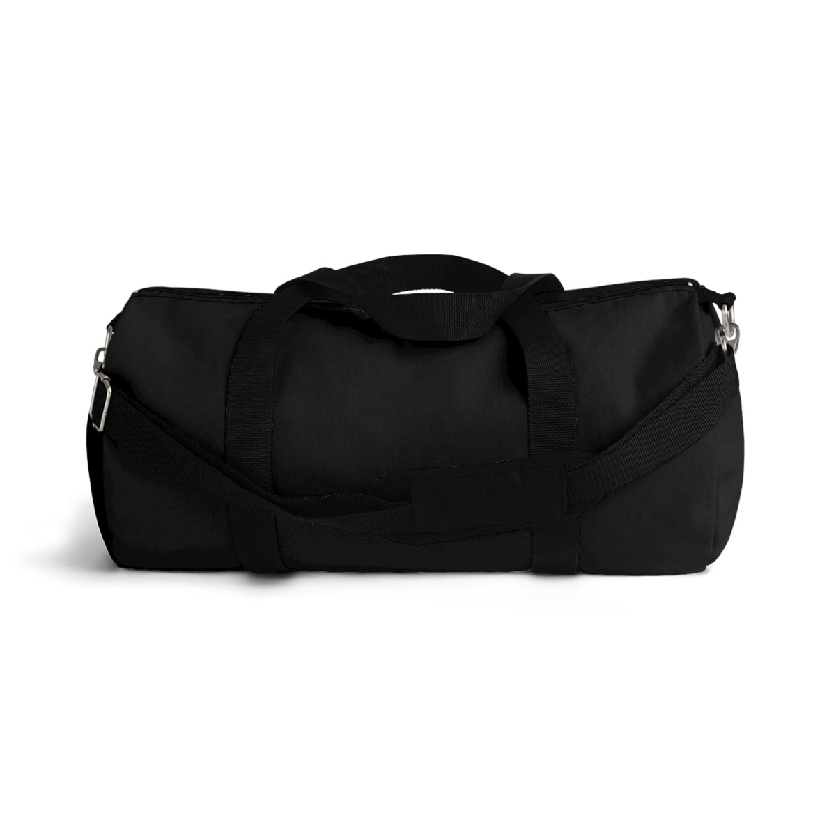 Black RUN THE GAME Duffel Bag