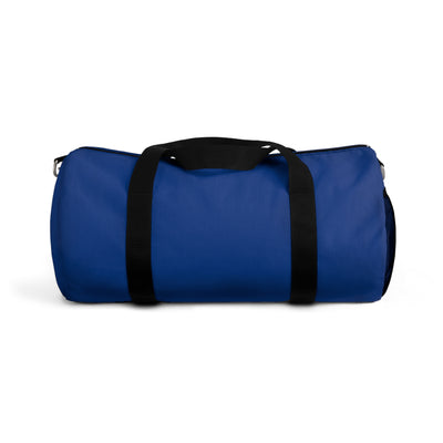 Blue RUN THE GAME Duffel Bag