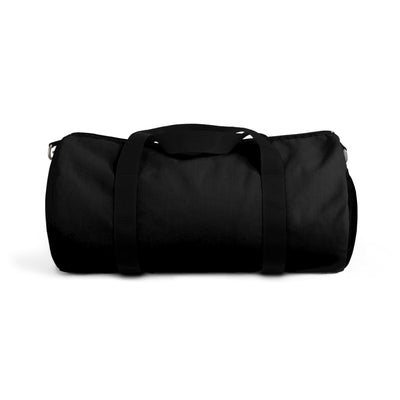 Black RUN THE GAME Duffel Bag
