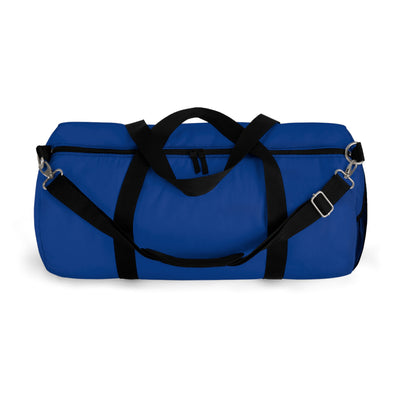 Blue RUN THE GAME Duffel Bag