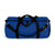 Blue RUN THE GAME Duffel Bag