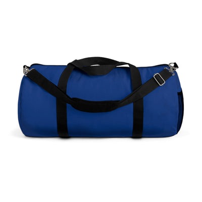 Blue RUN THE GAME Duffel Bag