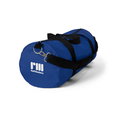 Blue RUN THE GAME Duffel Bag