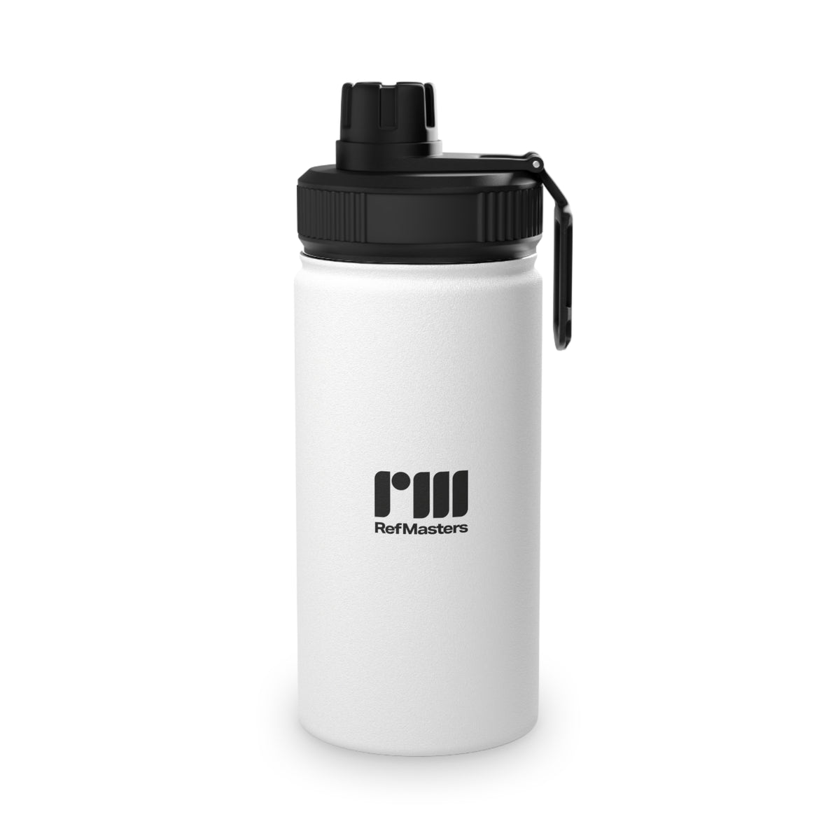 RefMasters Stainless Steel Water Bottle (white)