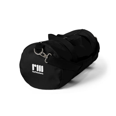 Black RUN THE GAME Duffel Bag