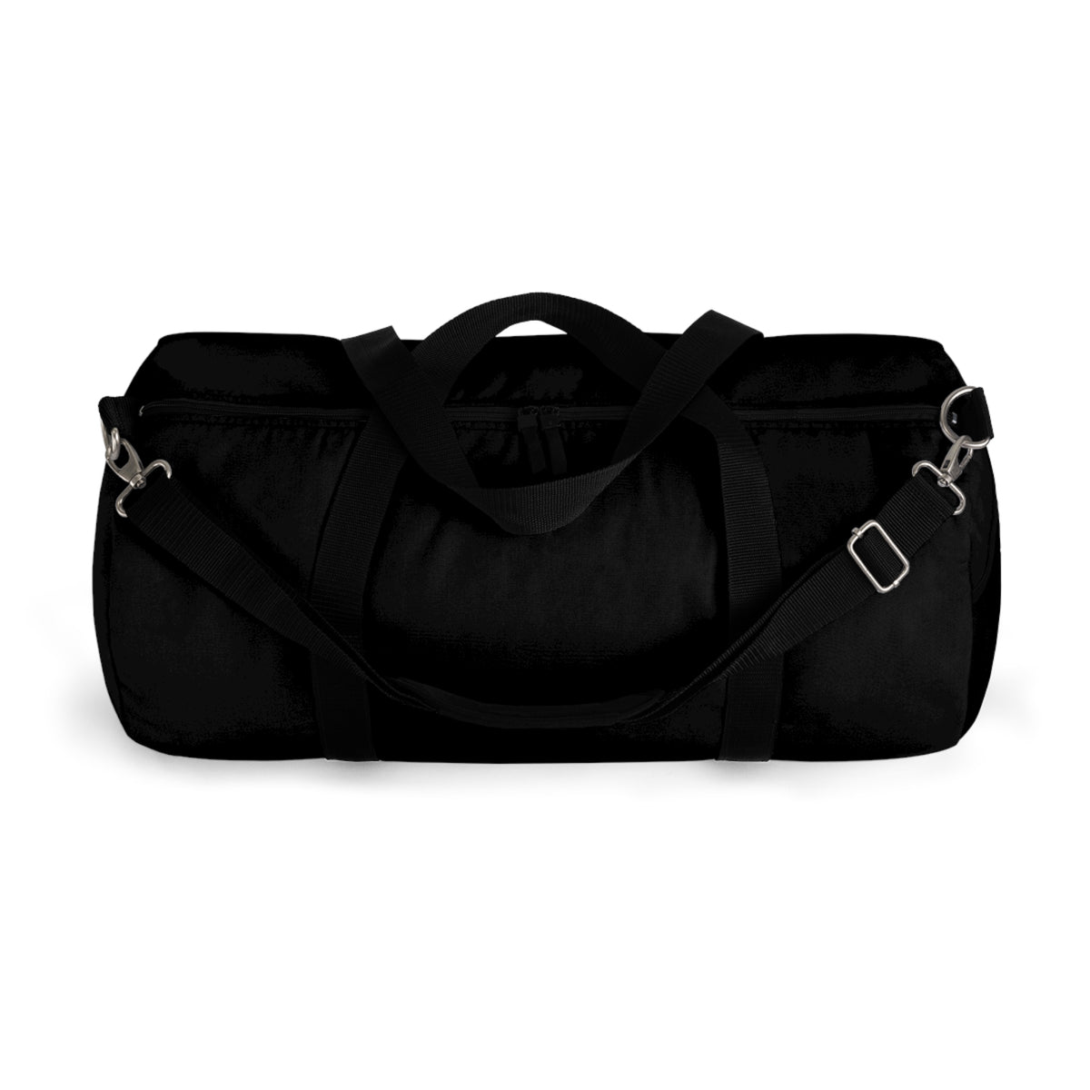 Black RUN THE GAME Duffel Bag