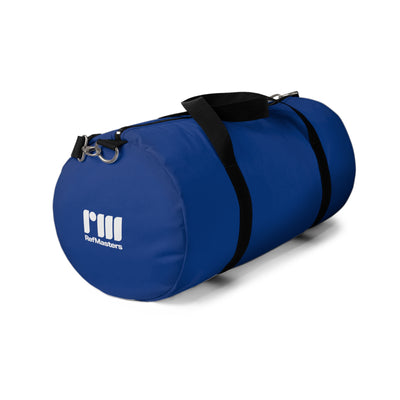 Blue RUN THE GAME Duffel Bag