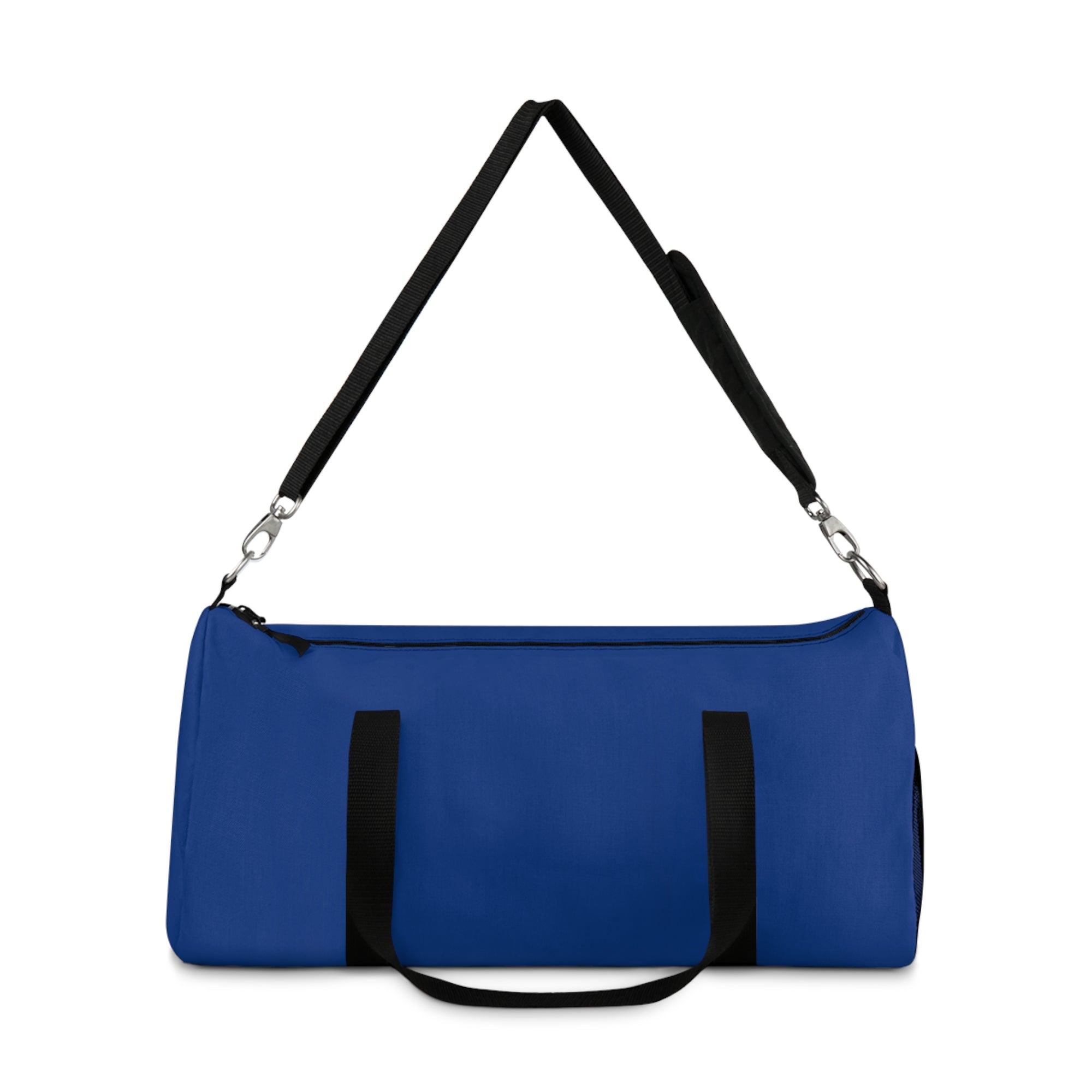 Blue RUN THE GAME Duffel Bag