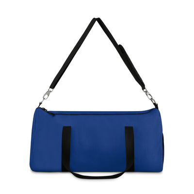 Blue RUN THE GAME Duffel Bag