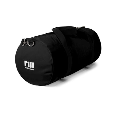 Black RUN THE GAME Duffel Bag