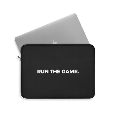 RUN THE GAME Laptop Sleeve