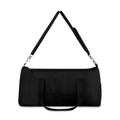 Black RUN THE GAME Duffel Bag