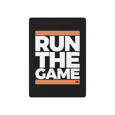 Run The Game Poker Playing Cards
