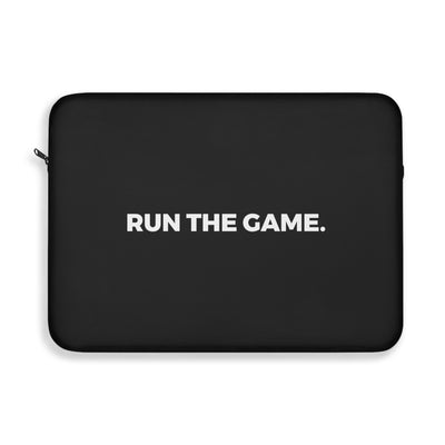 RUN THE GAME Laptop Sleeve