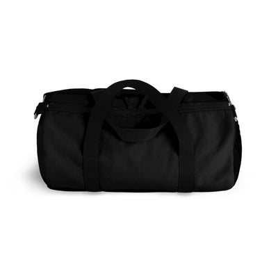 Black RUN THE GAME Duffel Bag