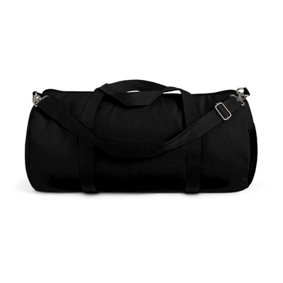 Black RUN THE GAME Duffel Bag