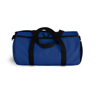 Blue RUN THE GAME Duffel Bag
