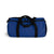 Blue RUN THE GAME Duffel Bag