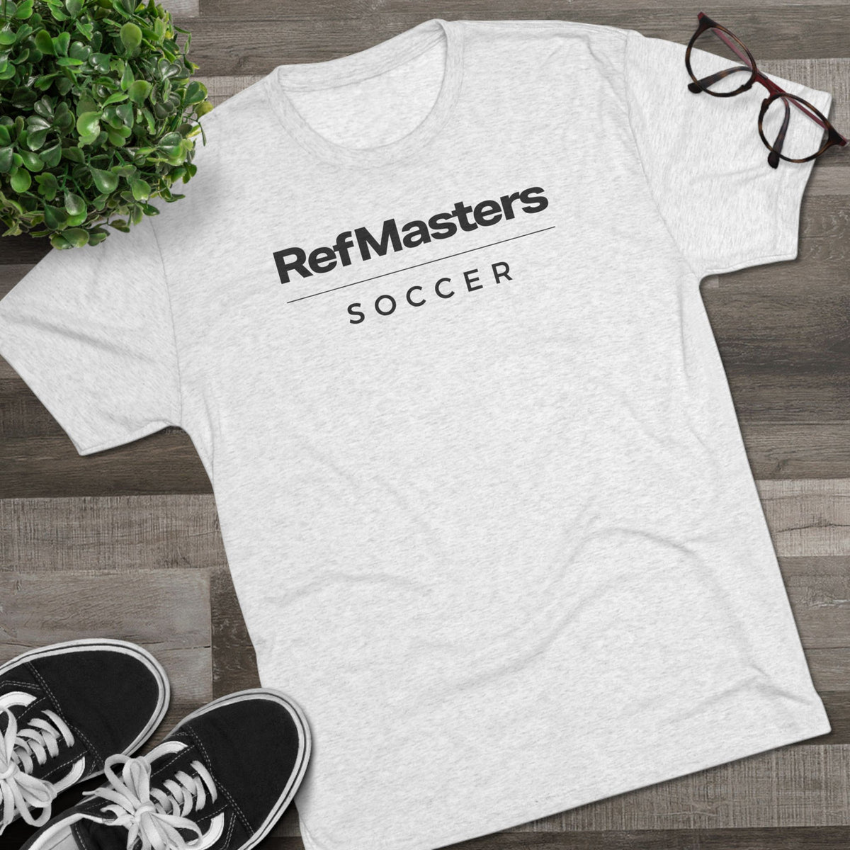 RefMasters Soccer Athletic T-Shirt
