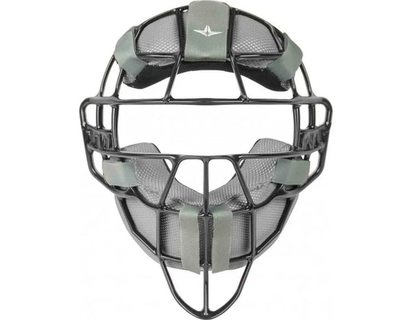 Masque D'arbitre All-Star S7 Traditionnel - Baseball/Softball - Noir Mat - NEUF