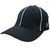 Smitty - Performance Flex Fit Hat - Black with White Piping