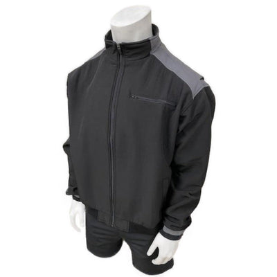 K22Z - Honig's Full-Zip Thermal Jacket Black w/Grey Shoulder Bar