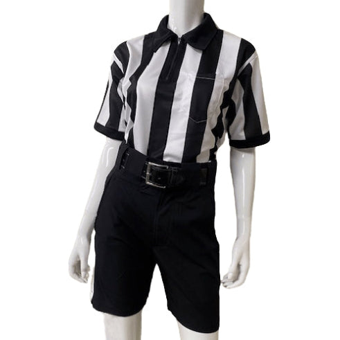 NEW Honig's Lightweight Poly/Spandex Football Short Black w/White Stripe