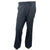 Honig's "New" Performance 4-Way Stretch Flat Front Base Pant With Expander Waistband - Dark Charcoal