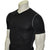 Smitty Black Compression Short Sleeve V-Neck Shirt