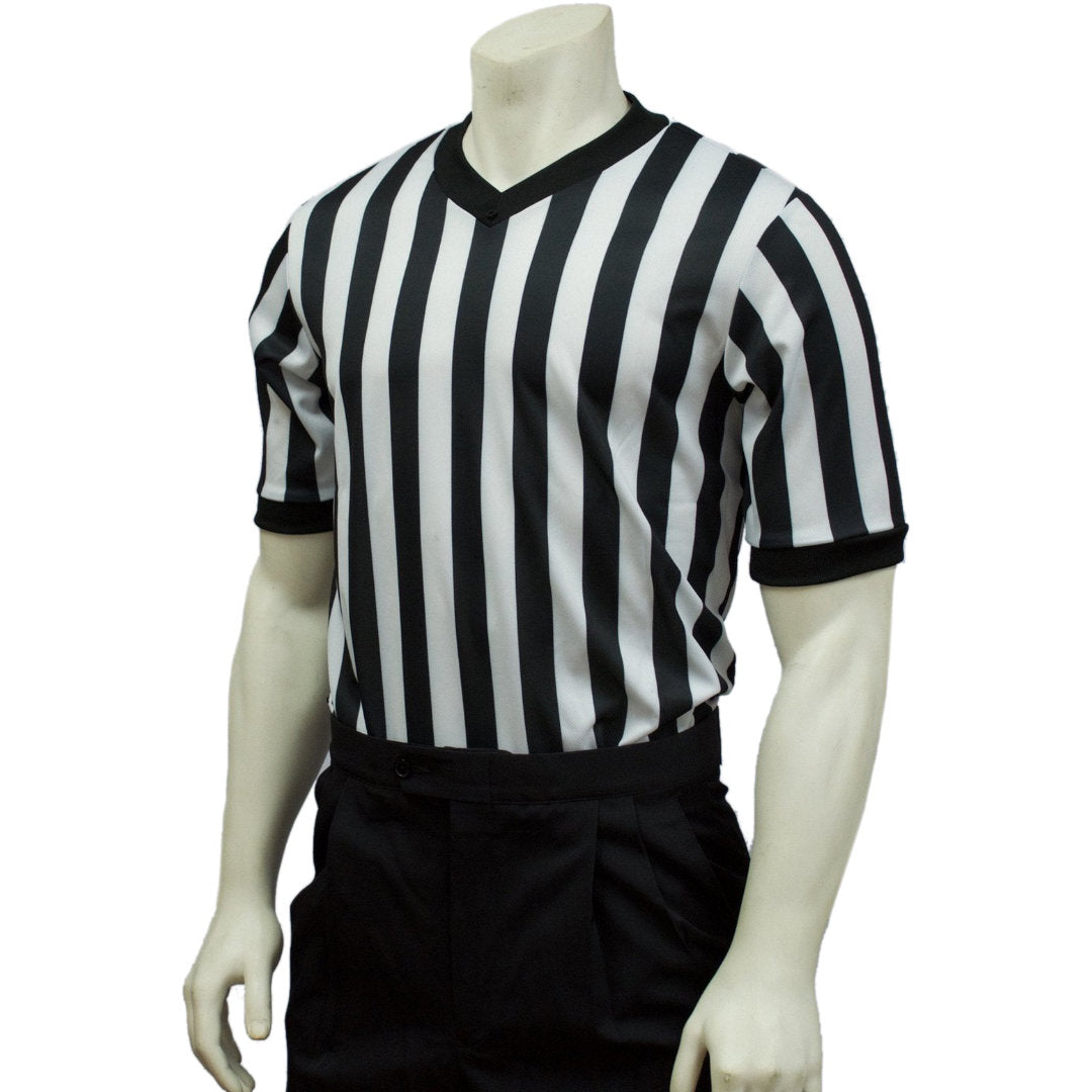 Smitty Performance Mesh V-Neck Shirt with Black Side Panel